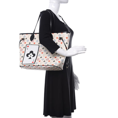 Louis Vuitton Game On Neverfull MM White 2 of 11