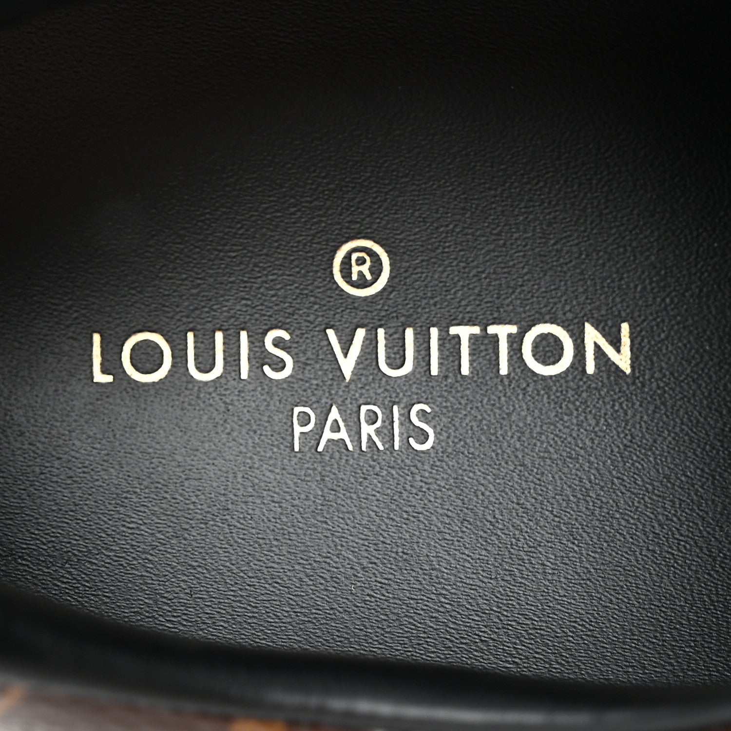 Louis Vuitton Suede Monogram Run Away Sneakers 37.5 Black 8 of 14