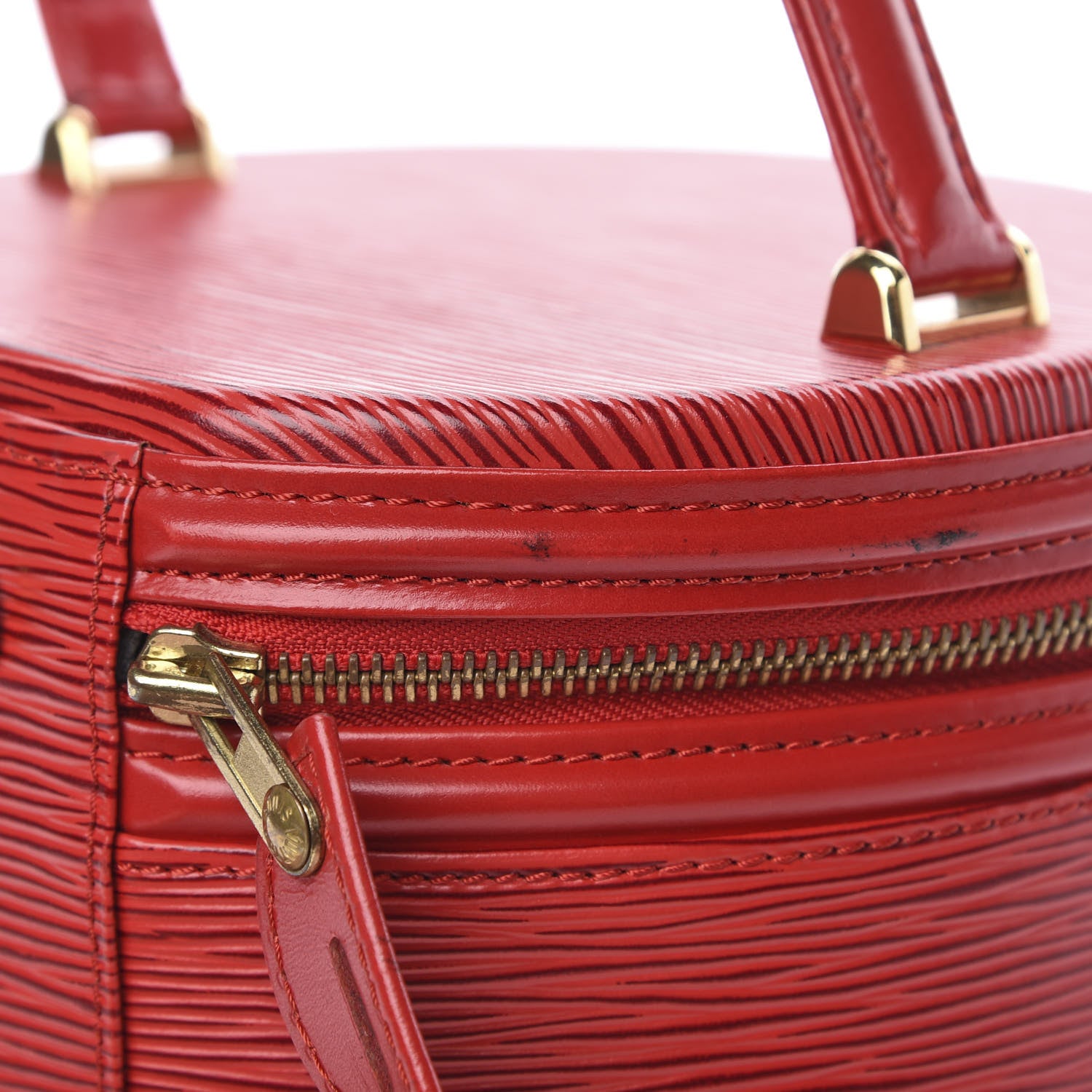 Louis Vuitton Epi Cannes Castillan Red 18 of 18