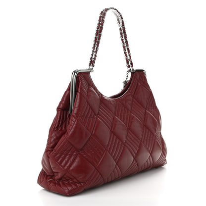 Chanel Lambskin Large In and Out Tote  Red 3 of 11