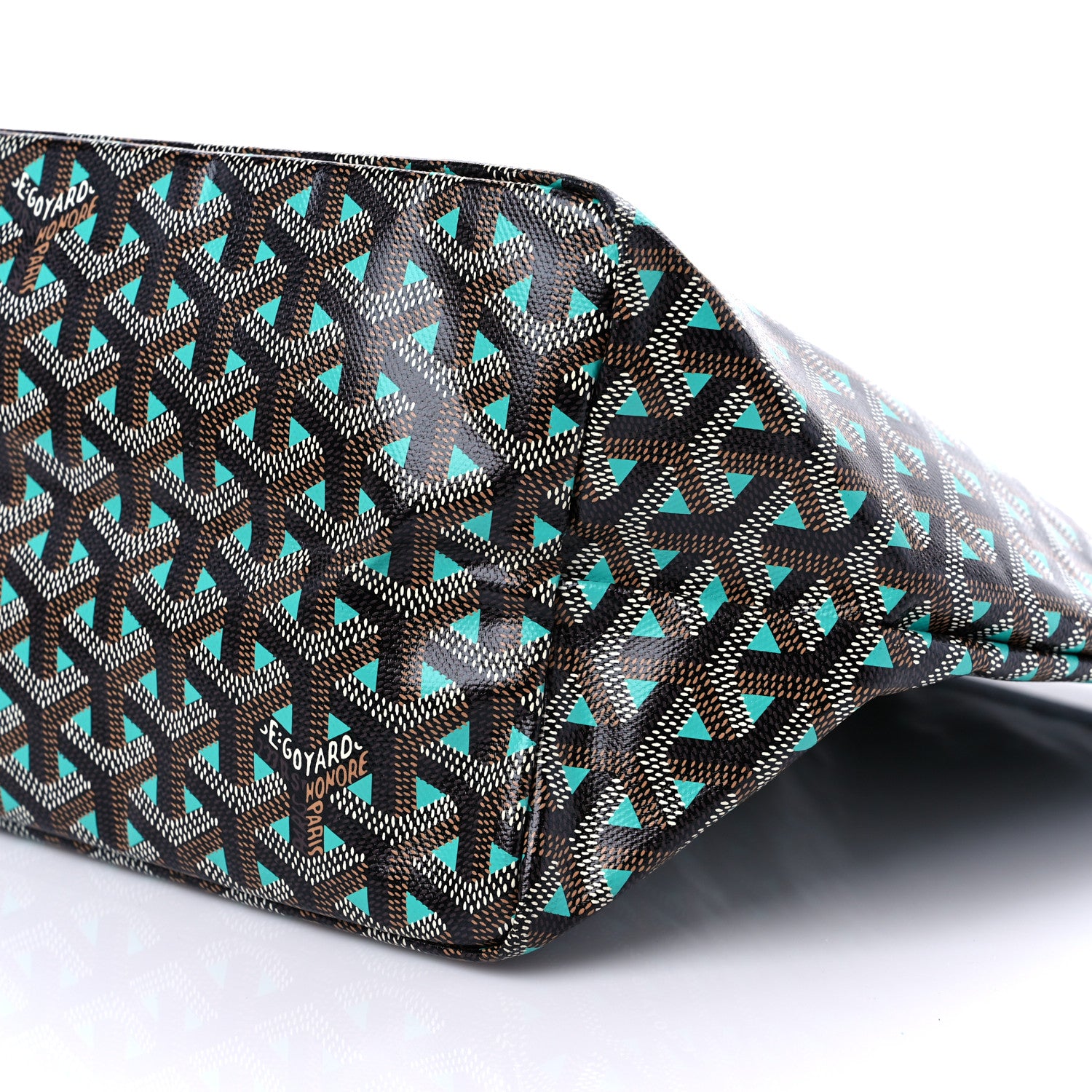 Goyard Goyardine Saint Louis Claire Voie PM Black Opaline 9 of 9