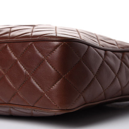 Chanel Lambskin Tassel Camera Case Brown 6 of 10