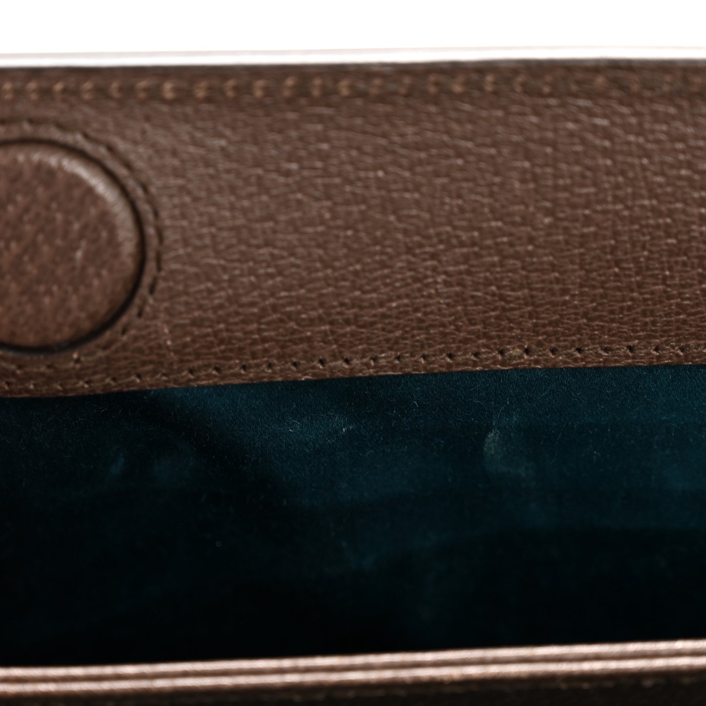 GG Supreme Monogram Web Small Ophidia Chain Shoulder Bag Brown