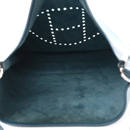 Hermes Taurillon Clemence Amazone Evelyne III TGM Bleu de Galice 5 of 10