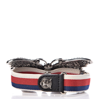Gucci Web Crystal Butterfly Bracelet 3 of 6