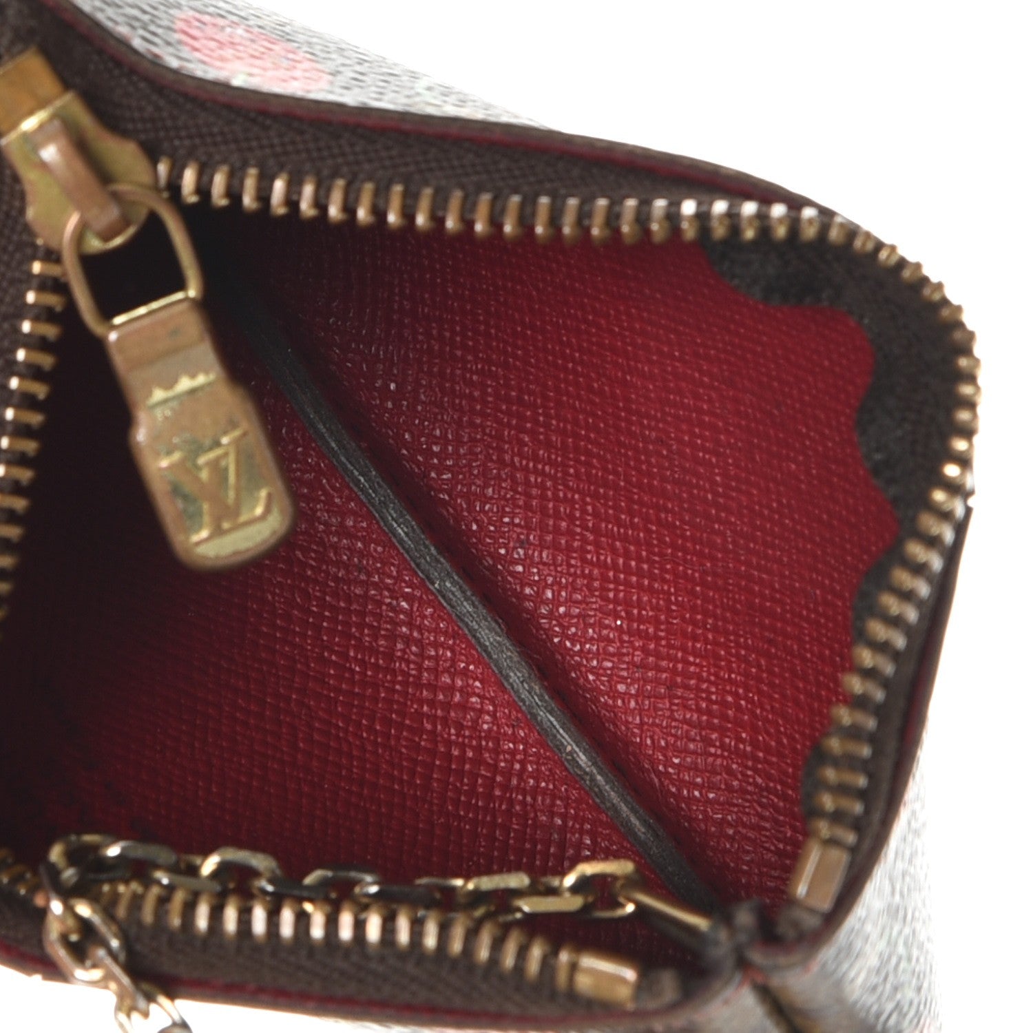 Louis Vuitton Monogram Cerises Key Pouch 5 of 9