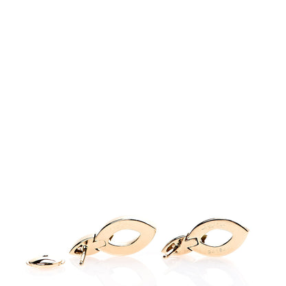 Cartier 18K Yellow Gold Diamond Diadea Earrings 5 of 5