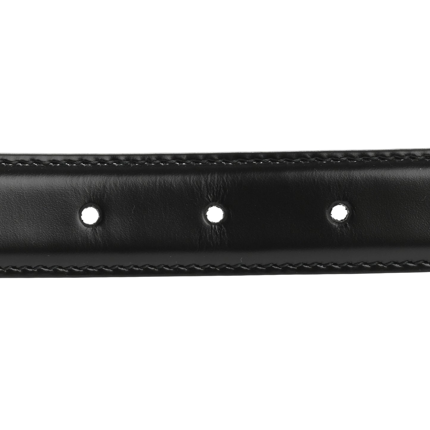 Calfskin Icaro G Cube 25mm Belt 80 32 Black