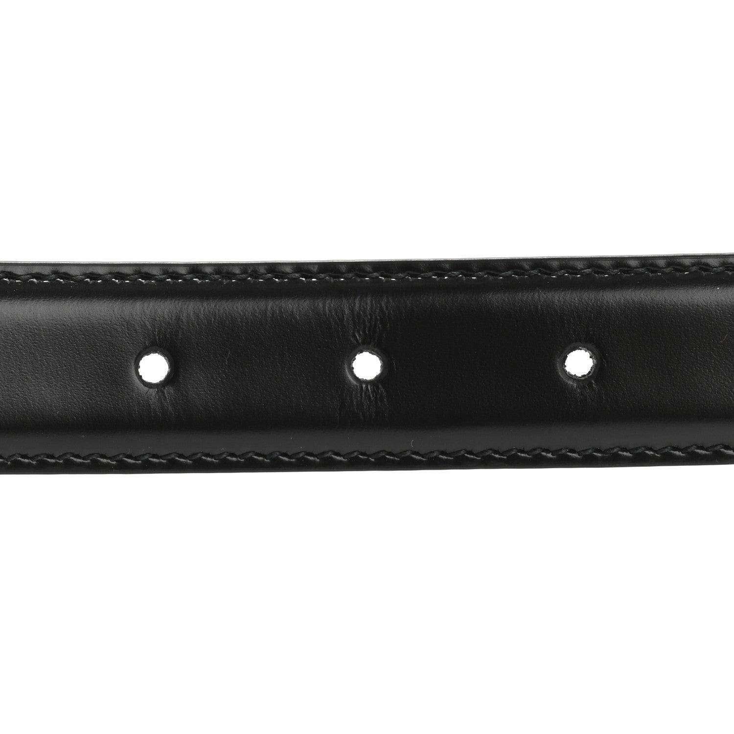 Gucci Calfskin Icaro G Cube 25mm Belt 80 32 Black 3 of 5