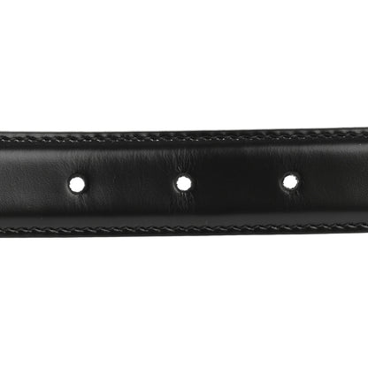 Gucci Calfskin Icaro G Cube 25mm Belt 80 32 Black 3 of 5