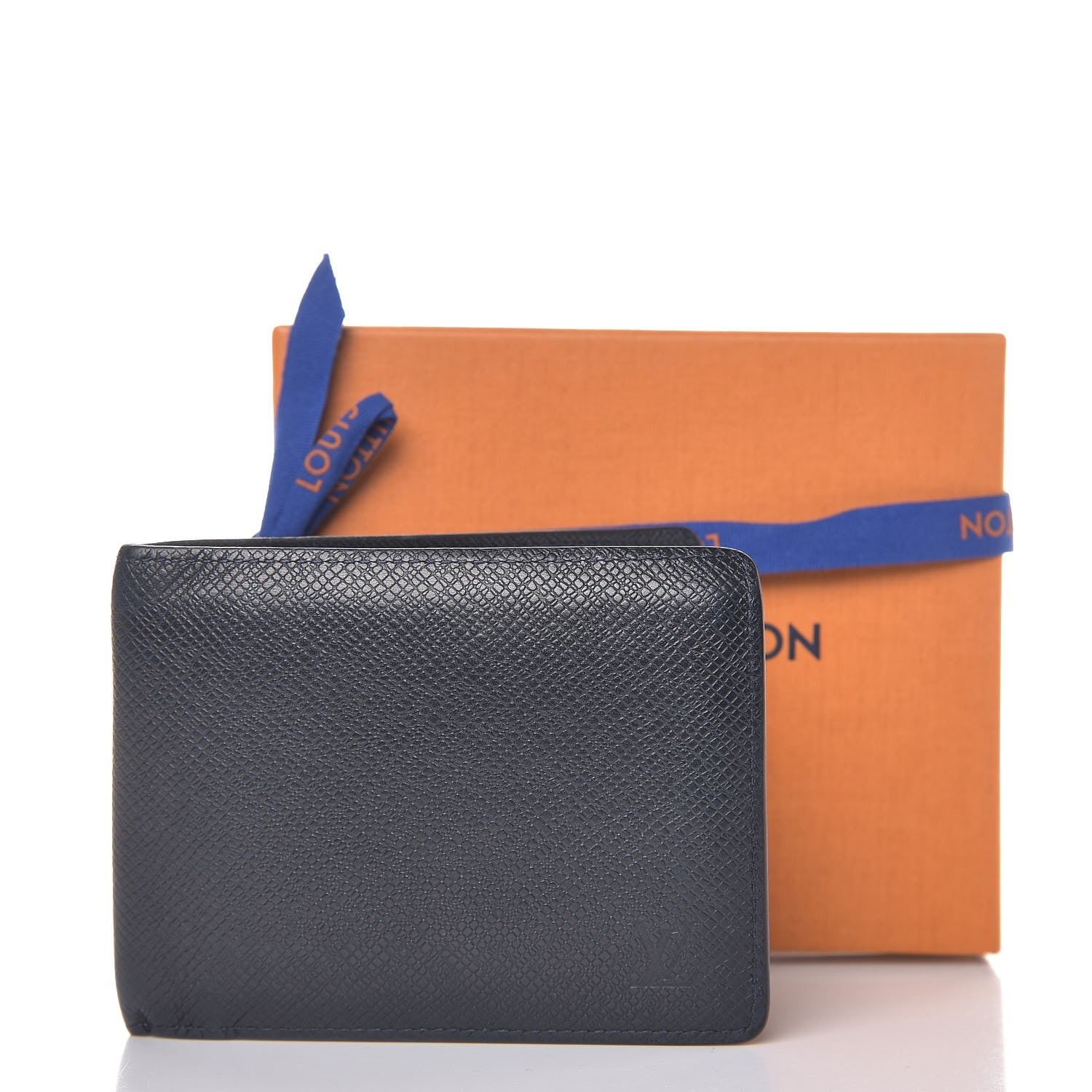 Louis Vuitton Taiga Compact Bi-Fold Wallet Boreal 9 of 9