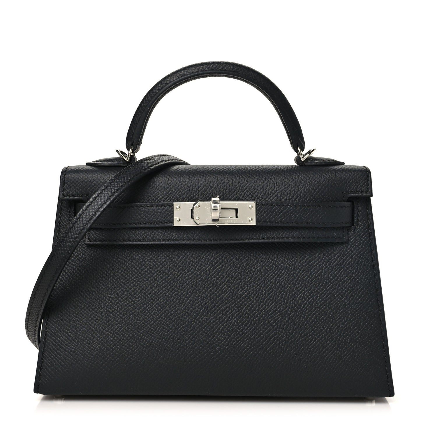 Epsom Mini Kelly Sellier 20 Black