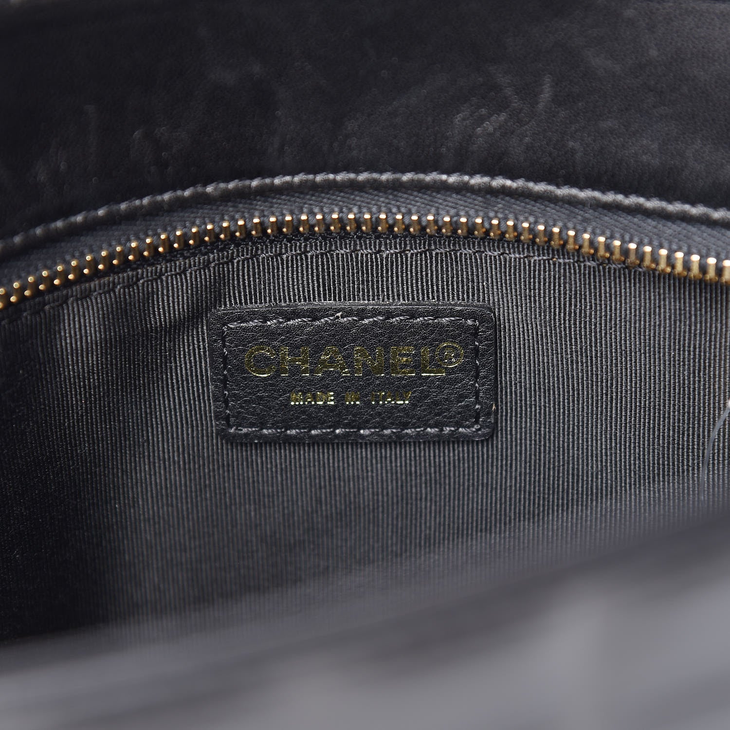 Chanel Lambskin Quilted Chocolate Bar Tote Black 6 of 17
