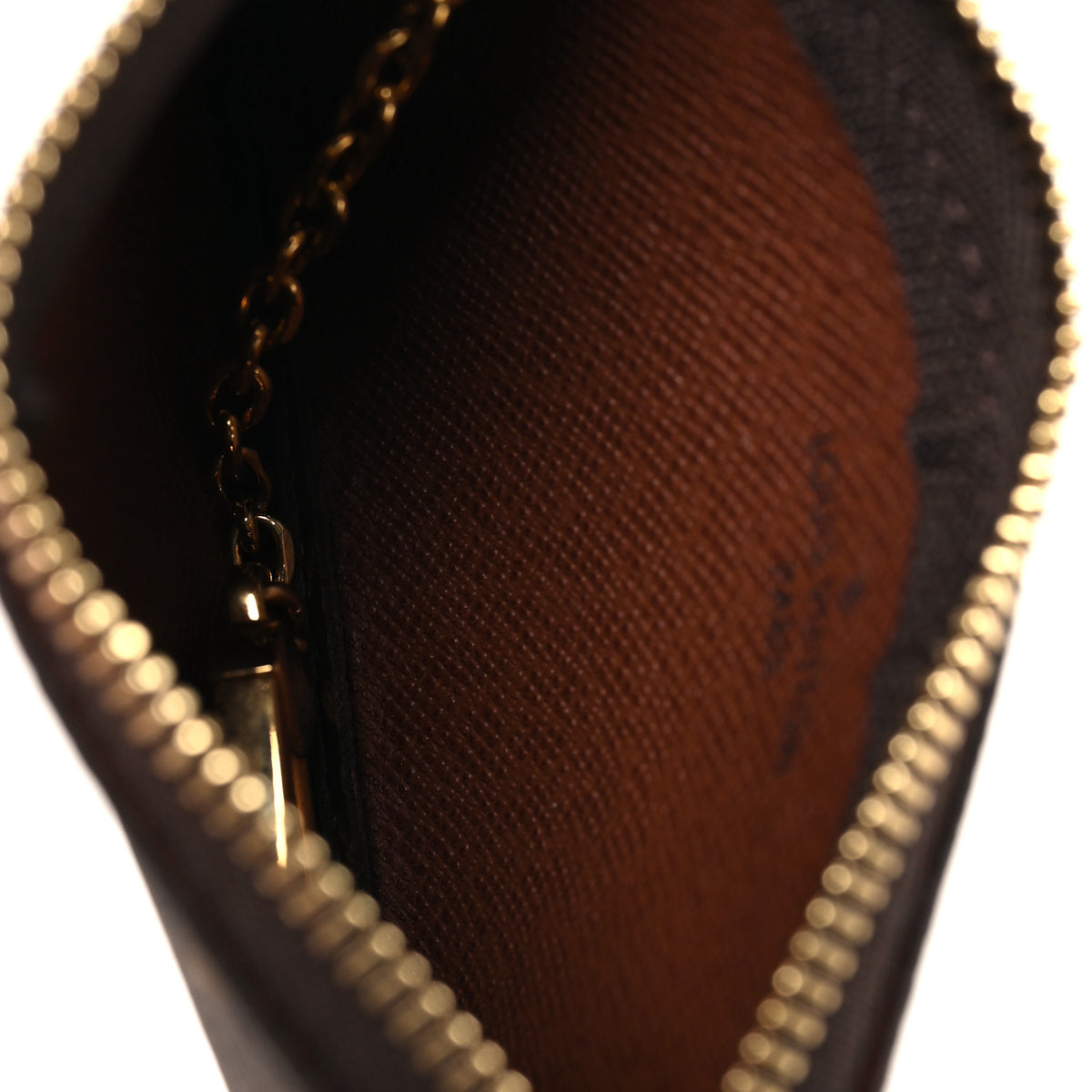 Monogram Key Pouch