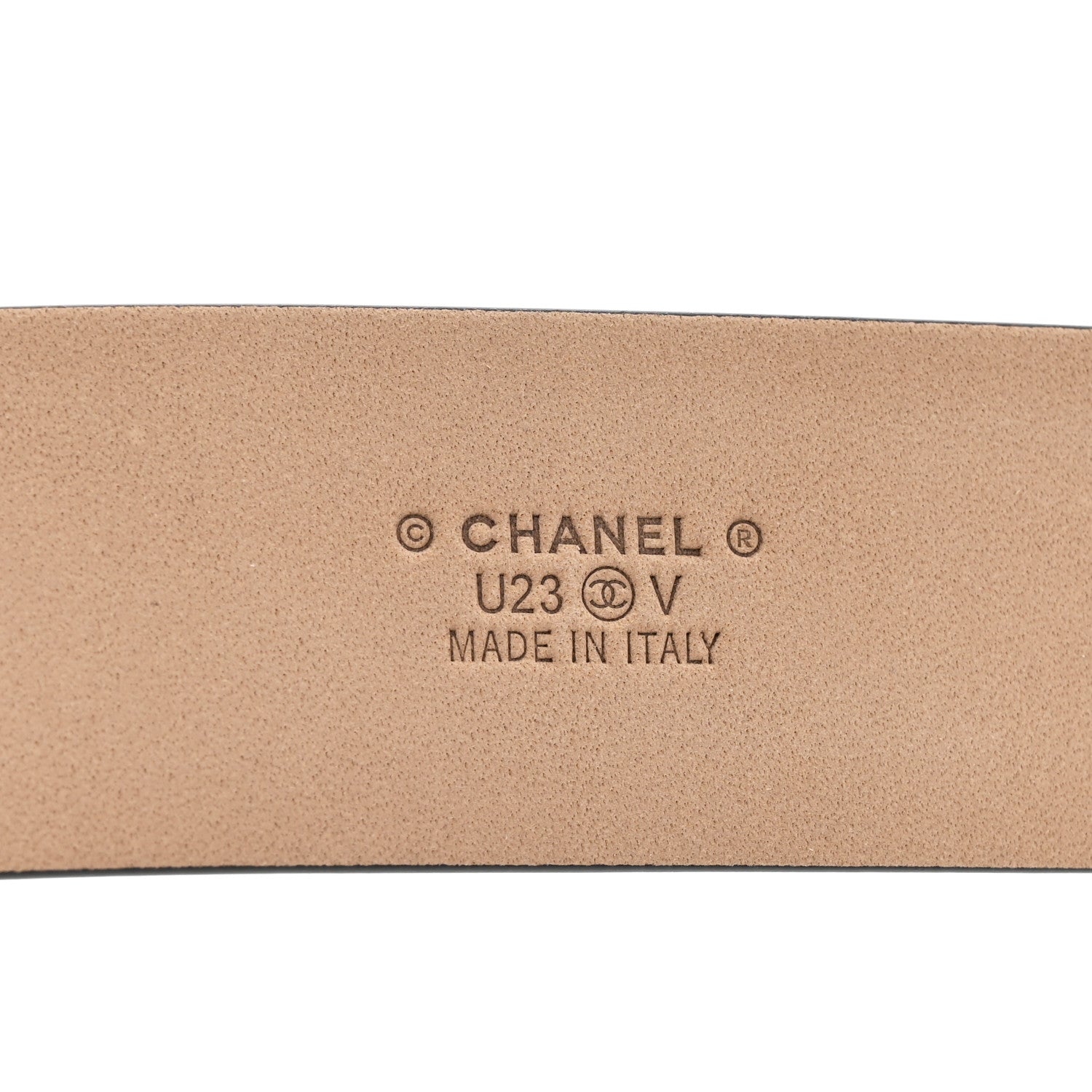 Chanel Calfskin Belt 95 38 Black 5 of 8