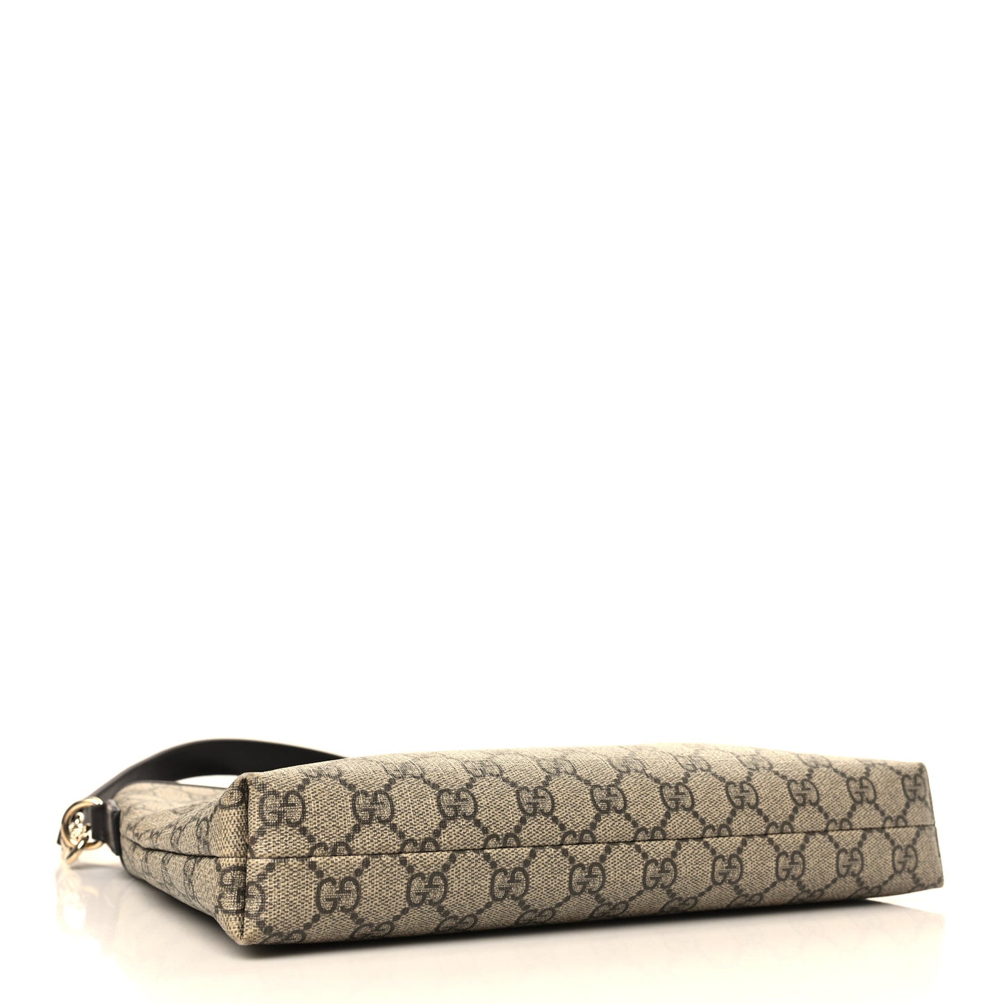GG Plus Monogram Medium Flat Messenger Bag Dark Brown