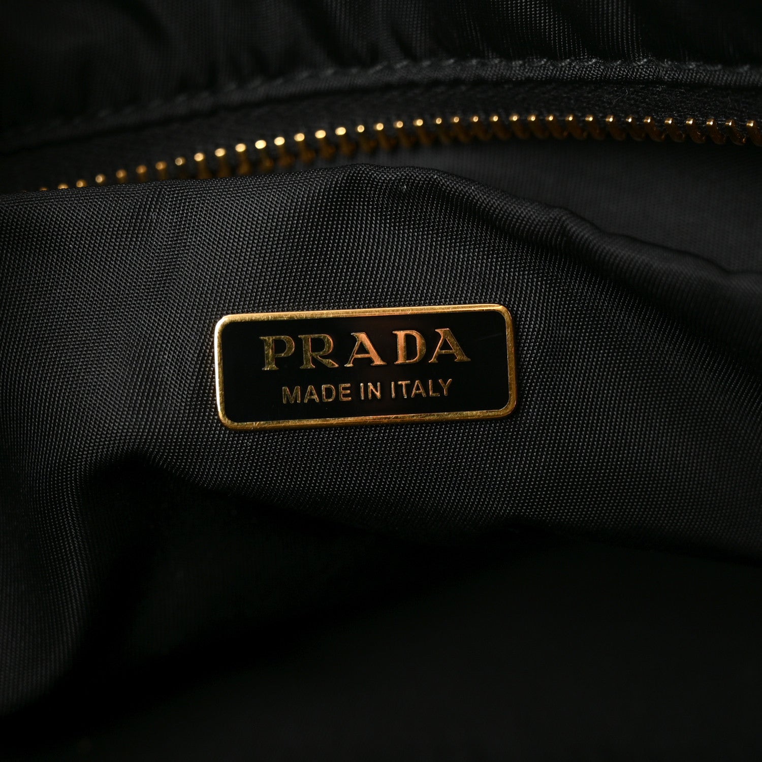 Prada Re-Nylon Triangle Medium Explore Tote Black 6 of 9