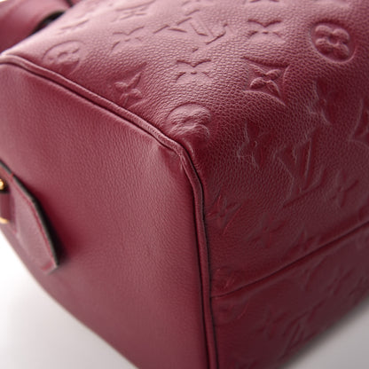 Louis Vuitton Empreinte Speedy Bandouliere 25 NM Raisin 10 of 13