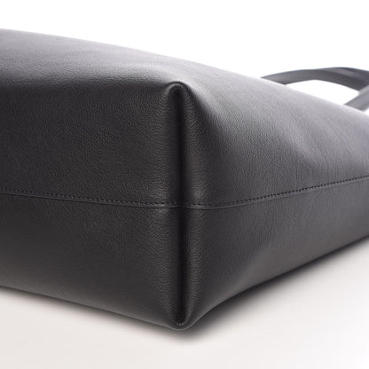 Saint Laurent Calfskin Large Shopping Tote Black 7 of 11
