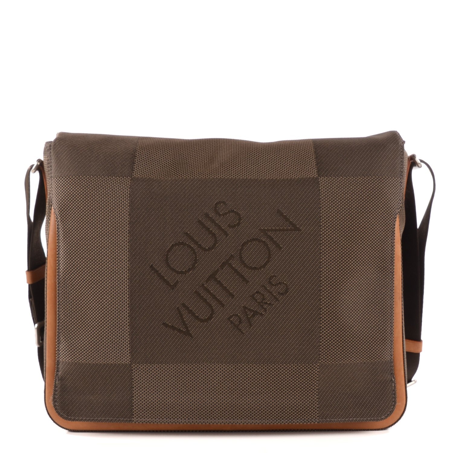 Louis Vuitton Damier Geant Messenger Bag Terre 1 of 9