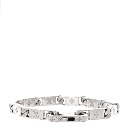 Louis Vuitton Monogram Tied Up Bracelet M Silver 3 of 4