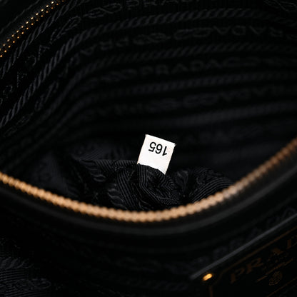 Prada Soft Calfskin Shopping Satchel Black 5 of 11