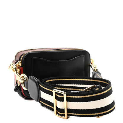 Marc Jacobs Saffiano Snapshot Camera Bag Black Multi 3 of 10