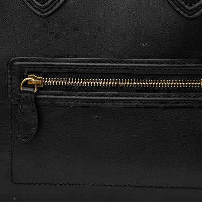 Celine Smooth Calfskin Mini Luggage Black 15 of 15