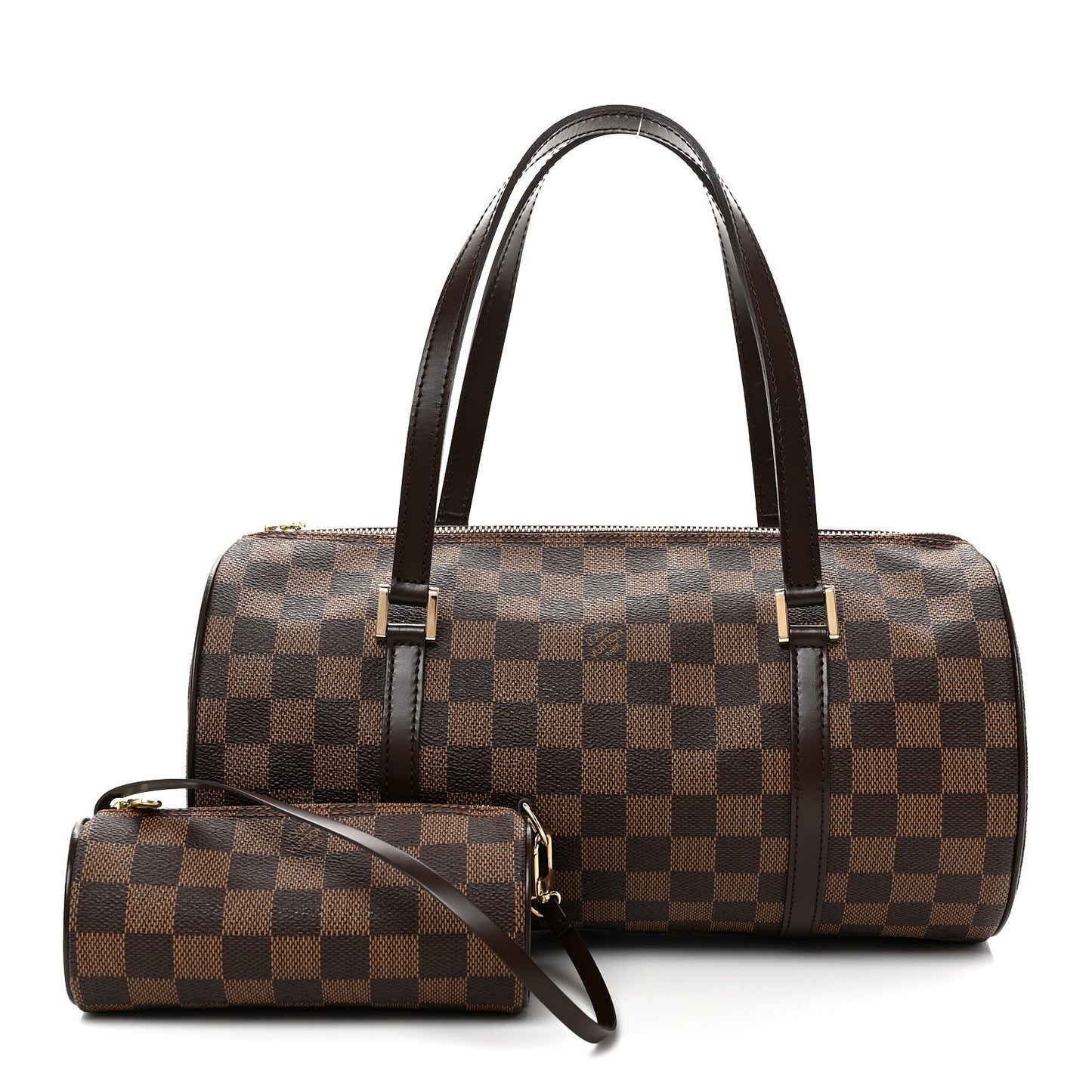 Damier Ebene Papillon 30 With Companion