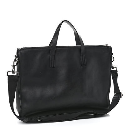 Loewe Calfskin Wide Briefcase Black 3 of 11