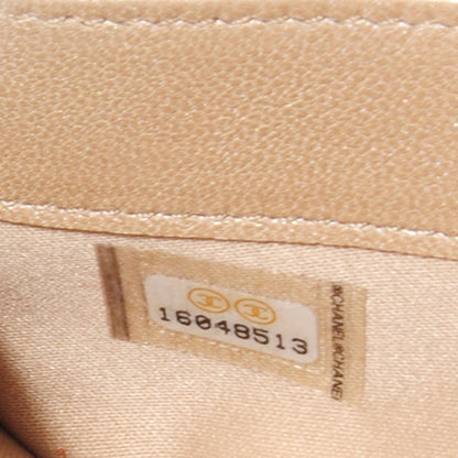 Chanel Leather Camellia Yen Wallet Fuchsia 8 of 8