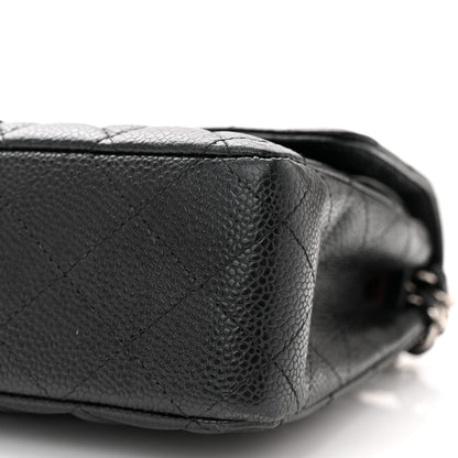 Chanel Caviar Quilted Medium Double Flap Black 9 of 14