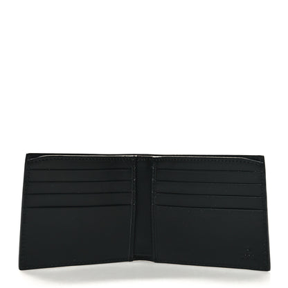 Gucci Plutone Calfskin Logo Bi-Fold Wallet Black 5 of 8