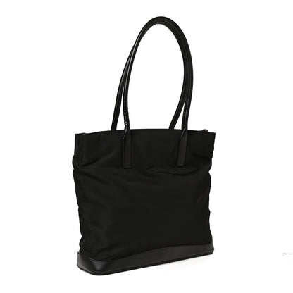 Prada Tessuto Nylon Soft Calf Tote Black 2 of 12