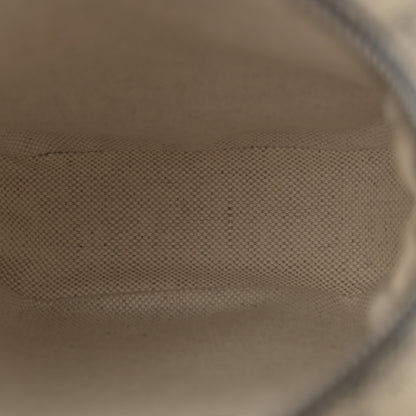Gucci GG Supreme Monogram Mini Neo Vintage Double Zip Messenger Bag Beige New Acero Crop 5 of 10