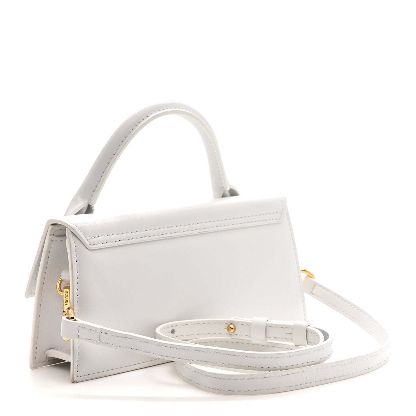 Smooth Calfskin Le Chiquito Long White