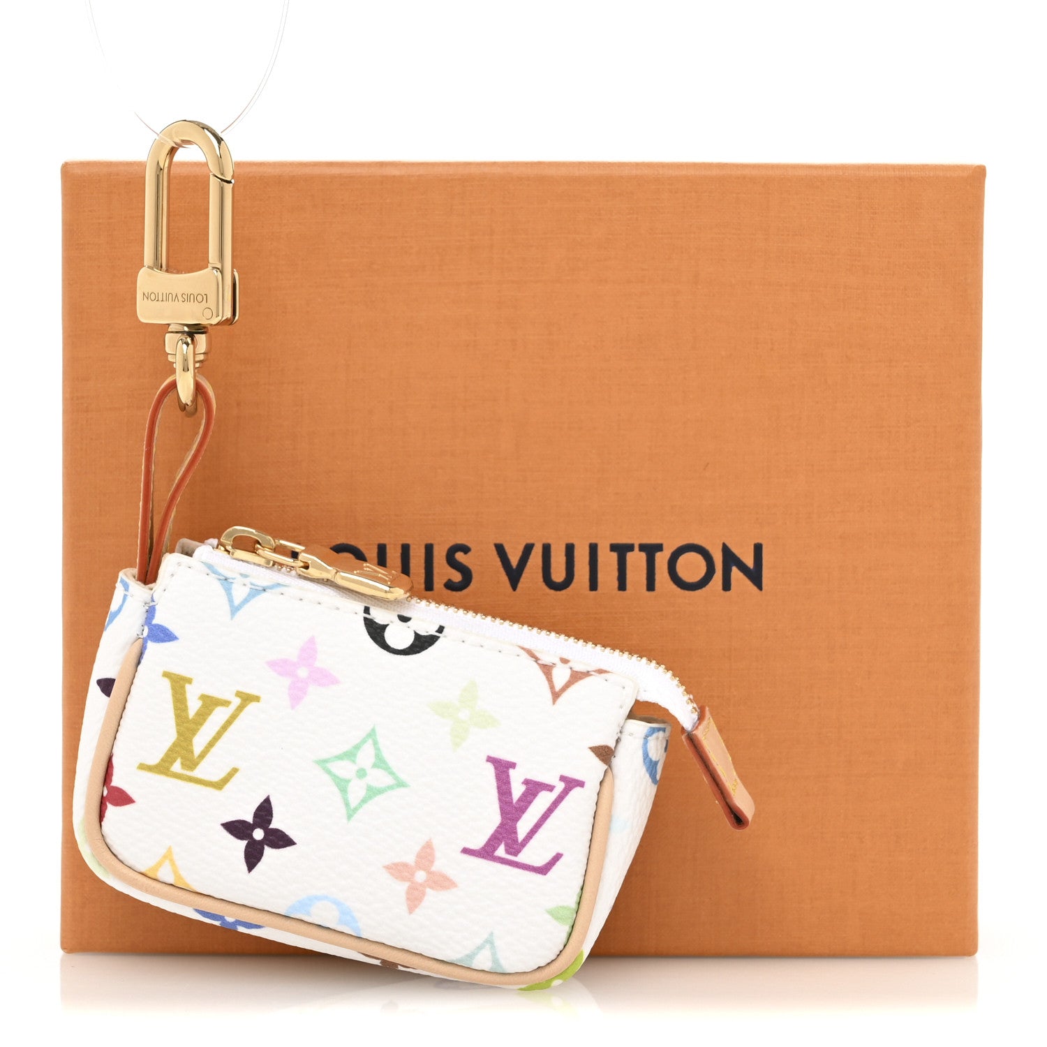 Louis Vuitton LV X TM Monogram Multicolor Micro Pochette White 7 of 7