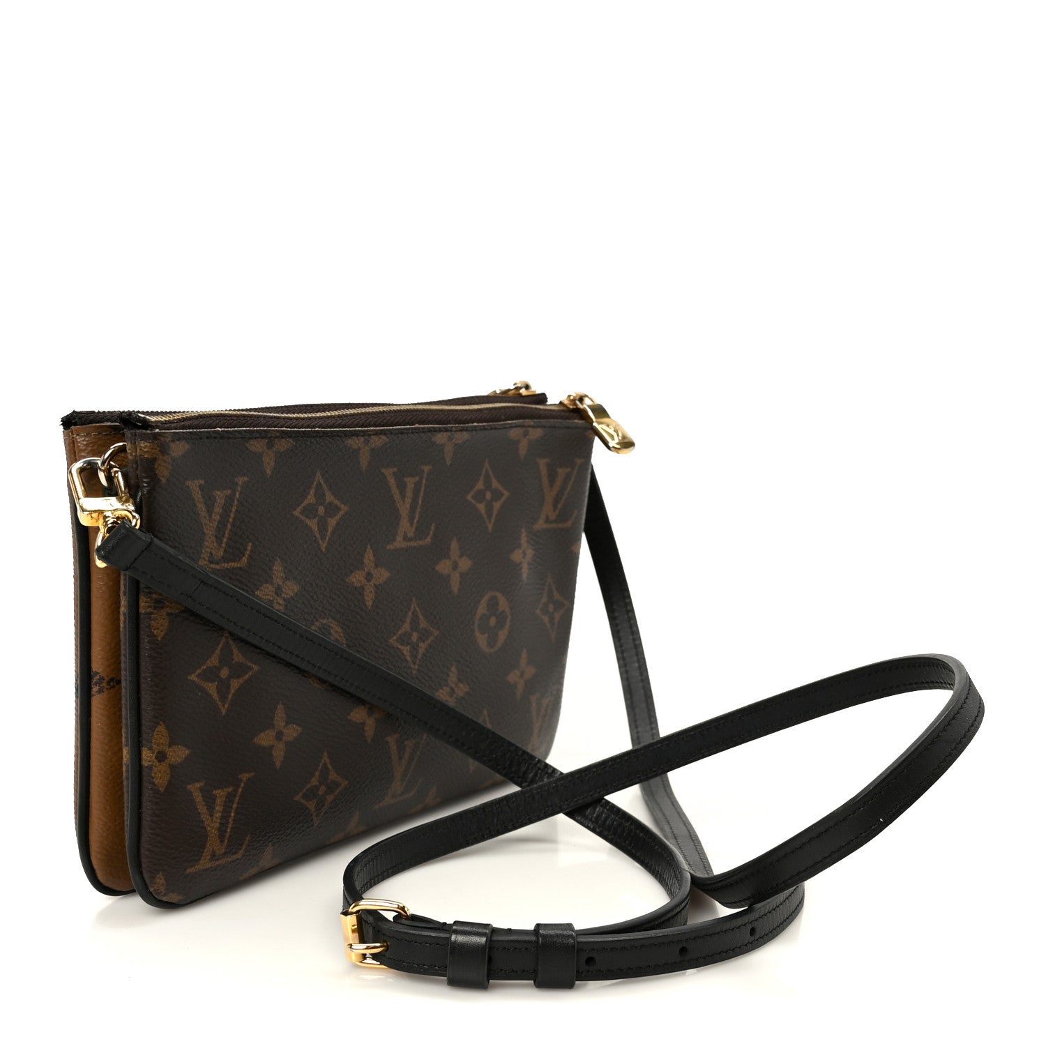Louis Vuitton Reverse Monogram Giant Double Zip Pochette 1868128