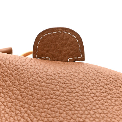 Hermes Taurillon Clemence Evelyne III PM Gold 7 of 11