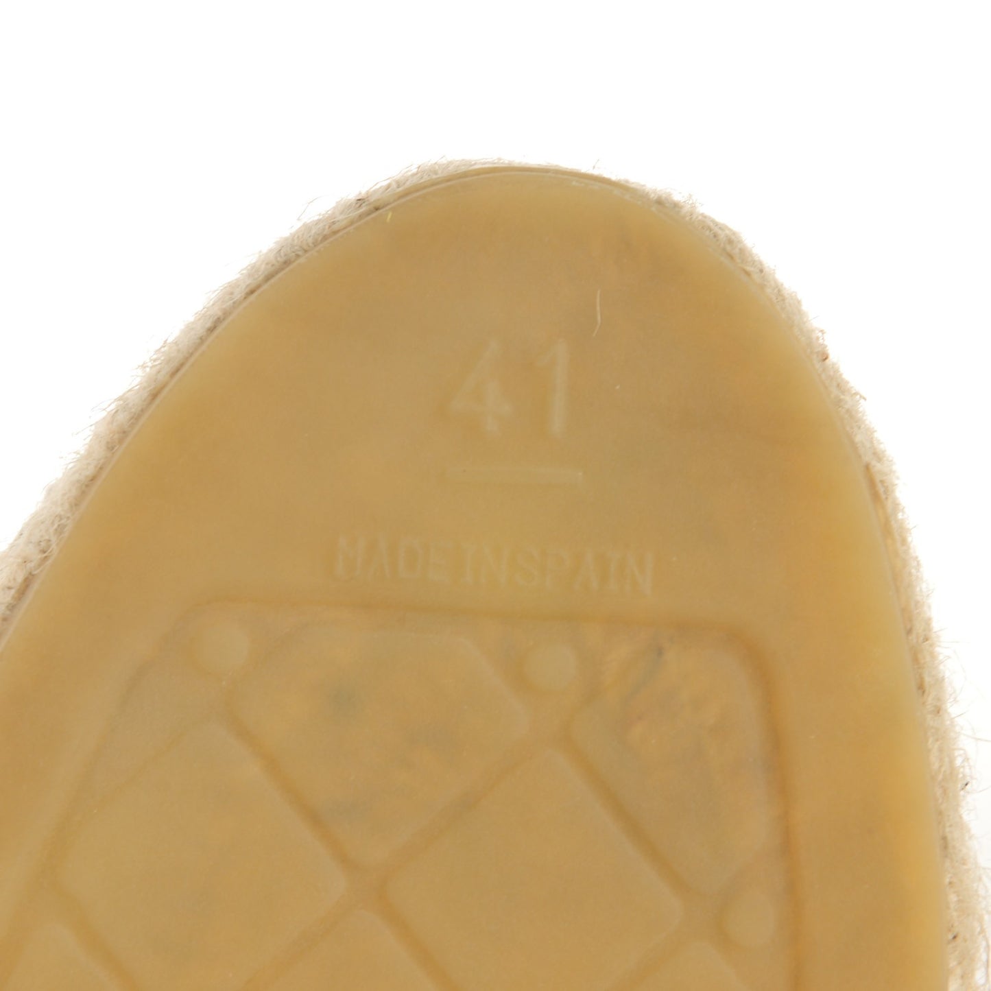 Toile CC Espadrilles 41 Beige Black