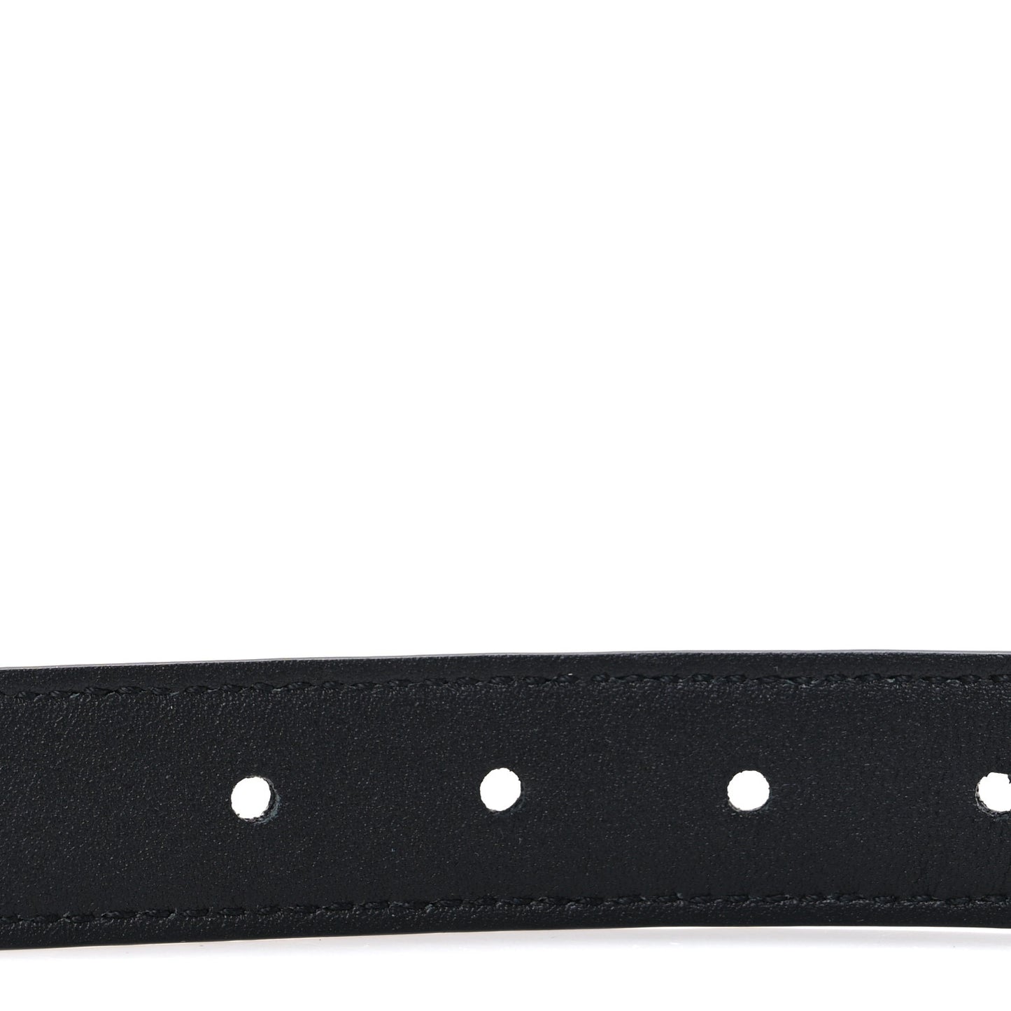 Patent Calfskin Snakeskin Embossed 20mm Cintura Belt 85 34 Black