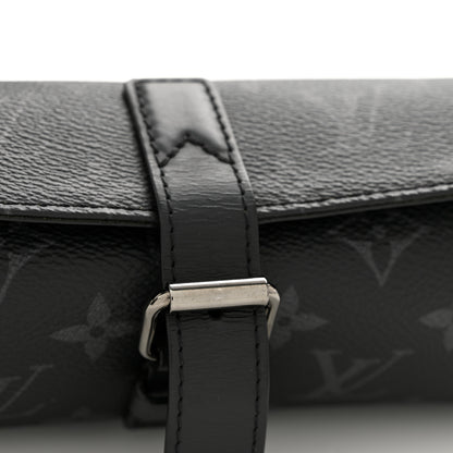 Louis Vuitton Monogram Eclipse 3 Watch Travel Case 9 of 9