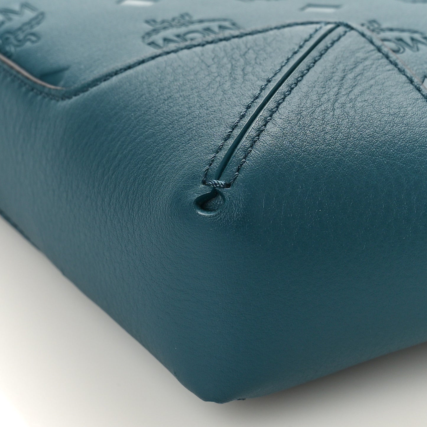 Calfskin Ottomar Monogram Medium Klara Shoulder Bag Blue