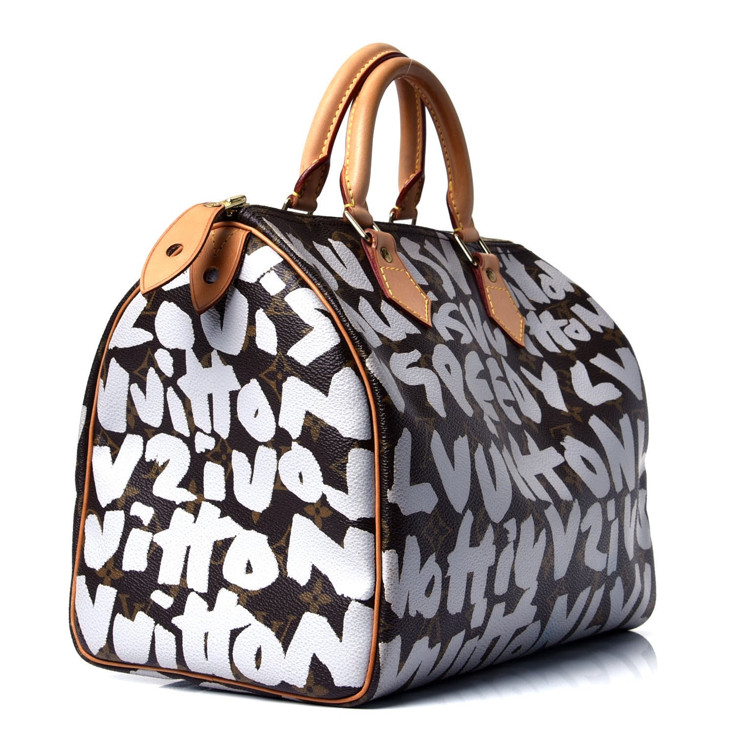 Monogram Graffiti Speedy 30 Silver