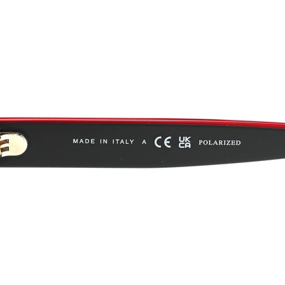 Chanel Acetate CC Butterfly Sunglasses 5414 Black Red 5 of 7