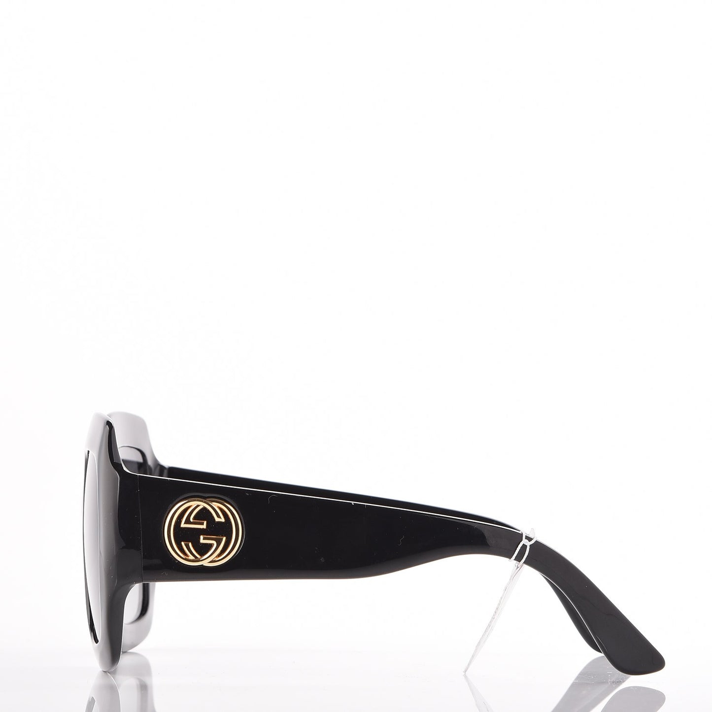Acetate Square Frame Sunglasses GG0053S Black
