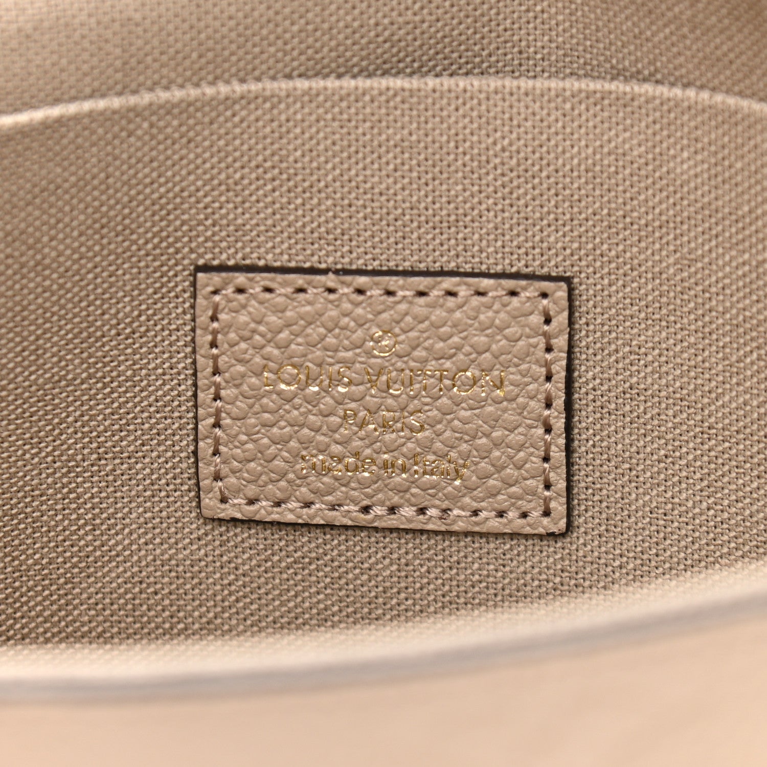 Louis Vuitton Empreinte Pochette Felicie Chain Wallet Tourterelle 7 of 10