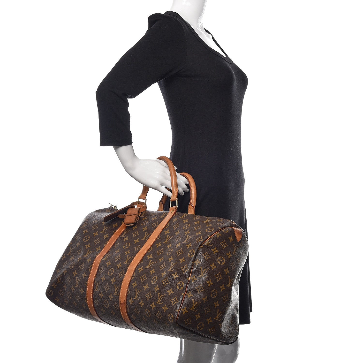 Louis Vuitton Monogram Keepall 50 2 of 16