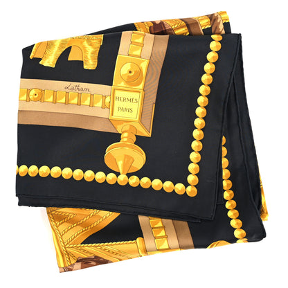 Hermes Silk Cuillers d'Afrique Scarf 90 3 of 3