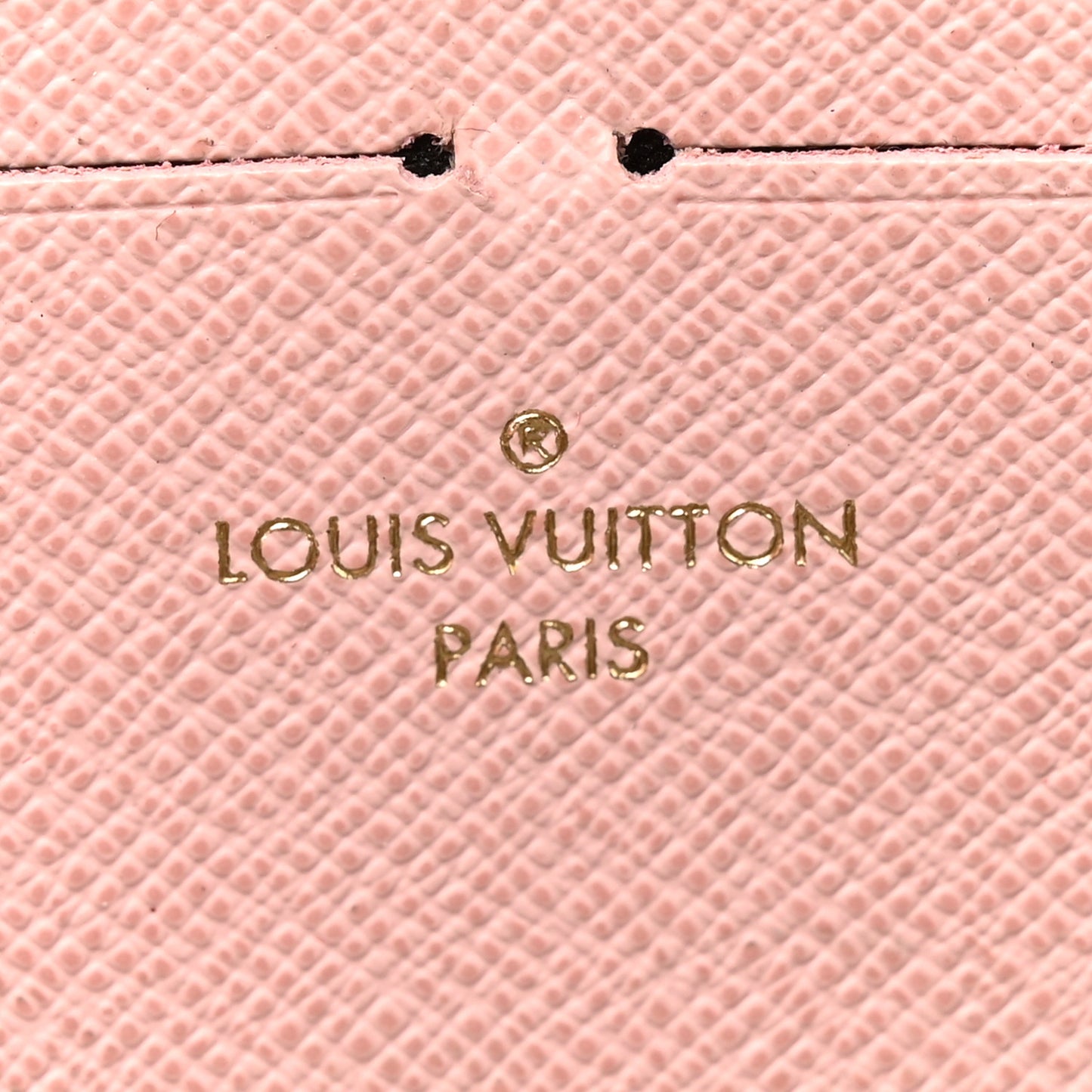 Monogram Clemence Wallet Rose Ballerine